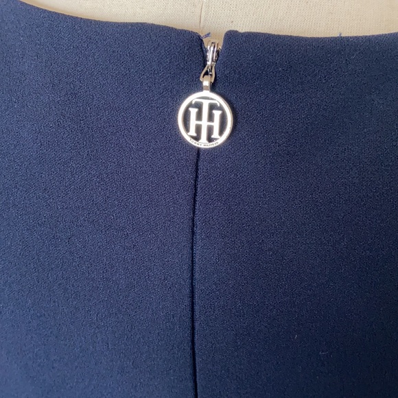 Tommy Hilfiger Navy Stripe Dress Size 8 NWT - Picture 4 of 6